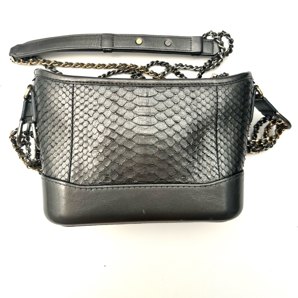 Chanel Hobo, Silver Python, 2018-2019 Collection … - image 5